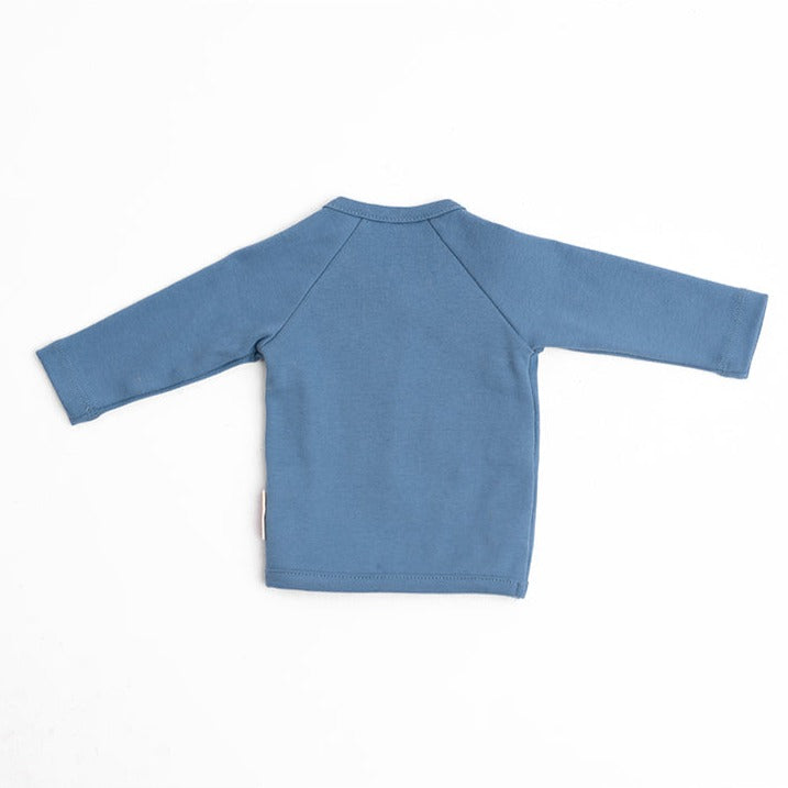 Mio biologische kimonostijl top met lange mouwen