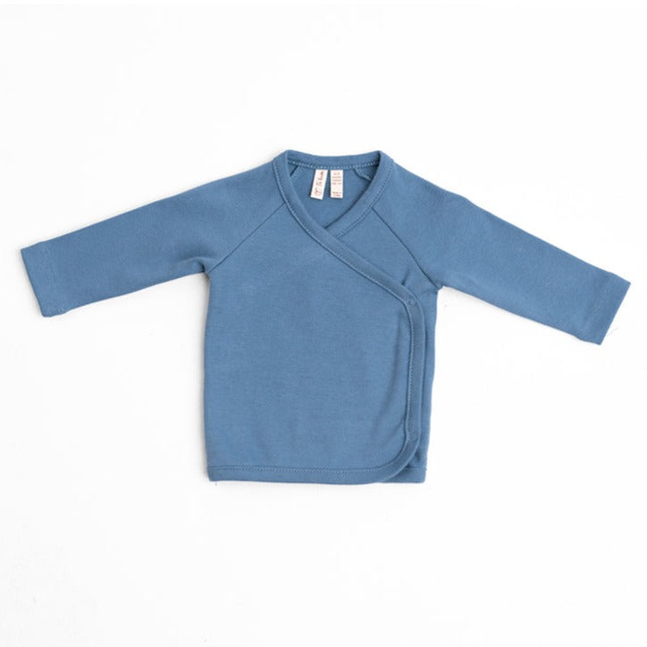 Mio biologische kimonostijl top met lange mouwen